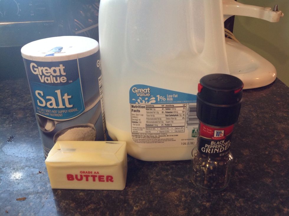 Put a little bit of each of these.
