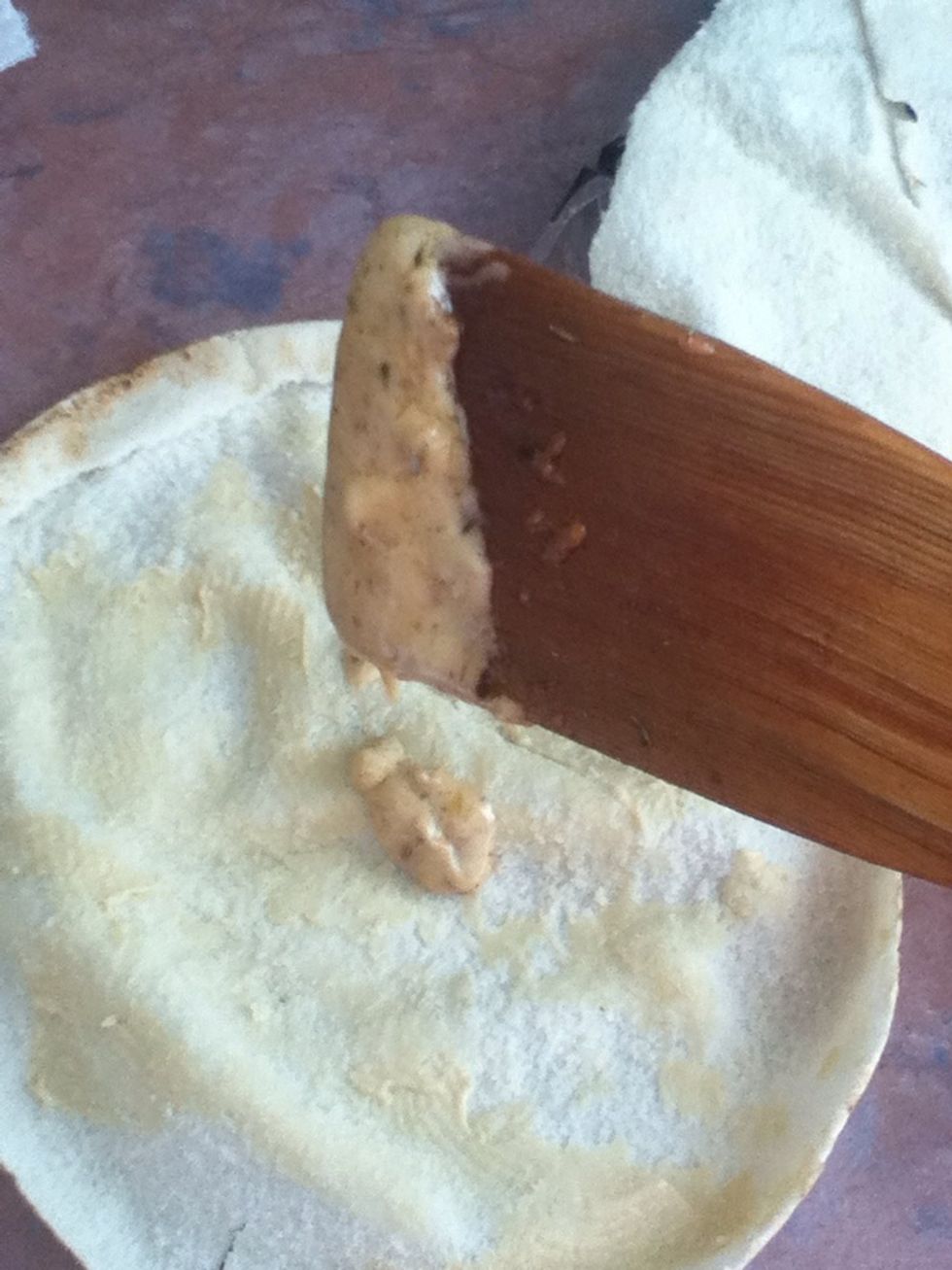 Put a little bit of the Torino sauce