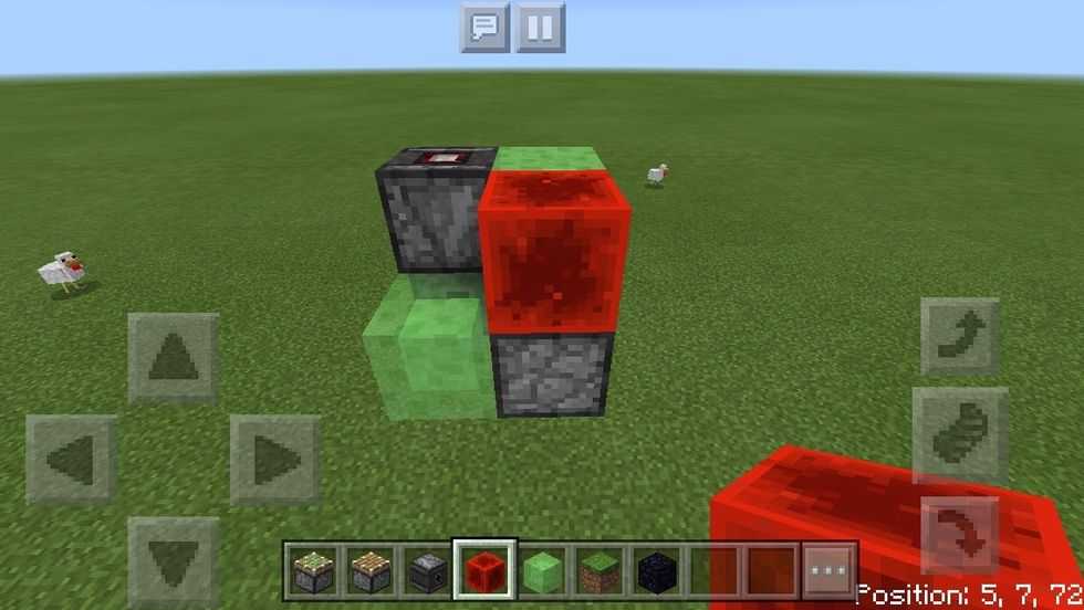 Put a redstone block on top of the piston and it will go.