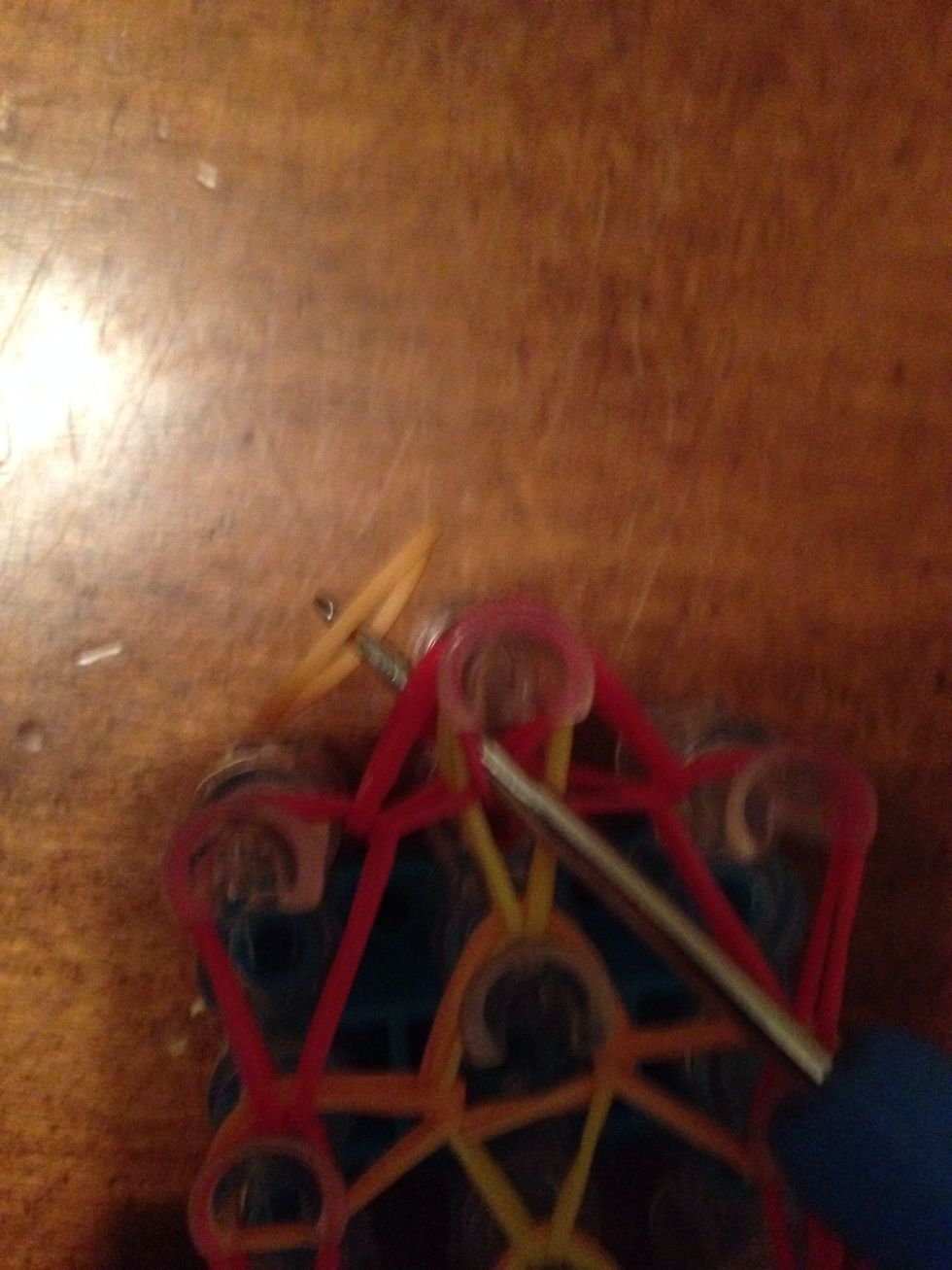 Put a rubber band on them