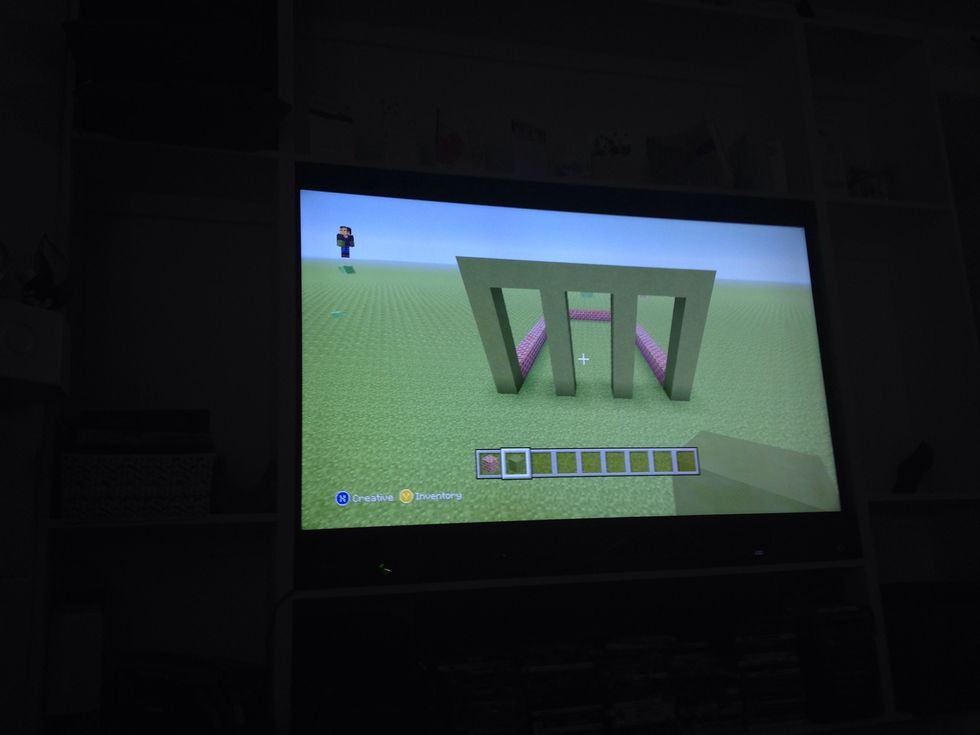 Put a spot for windows 6 blocks high