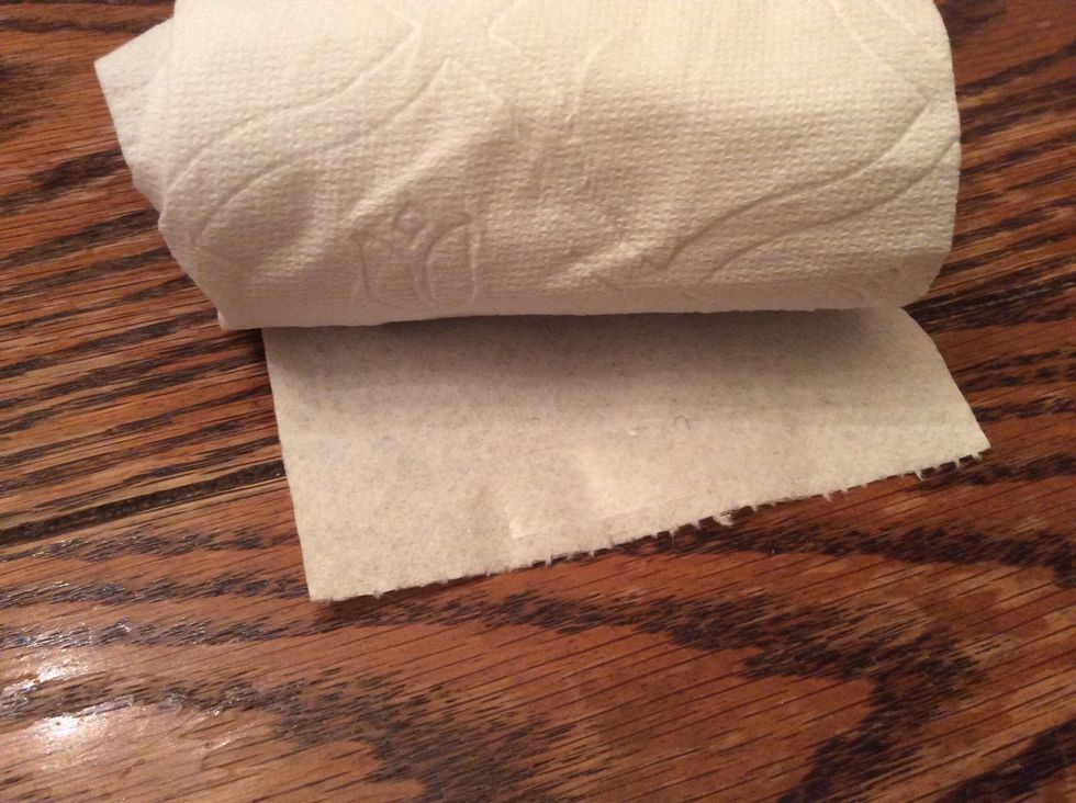 Put a strip of tape at the end of the TP