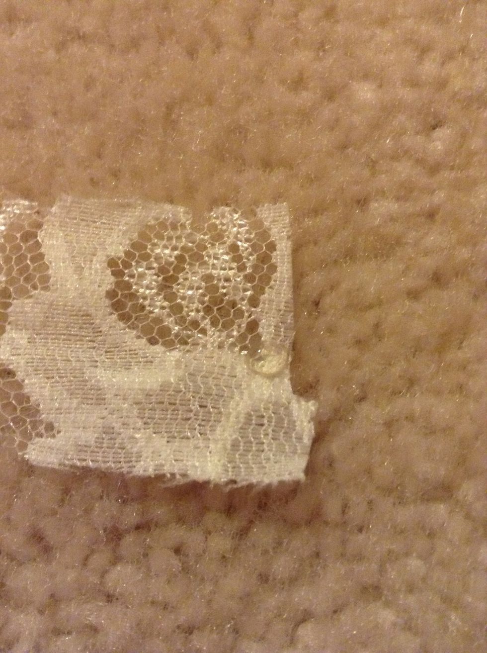 put a thin dot of hot glue in the end