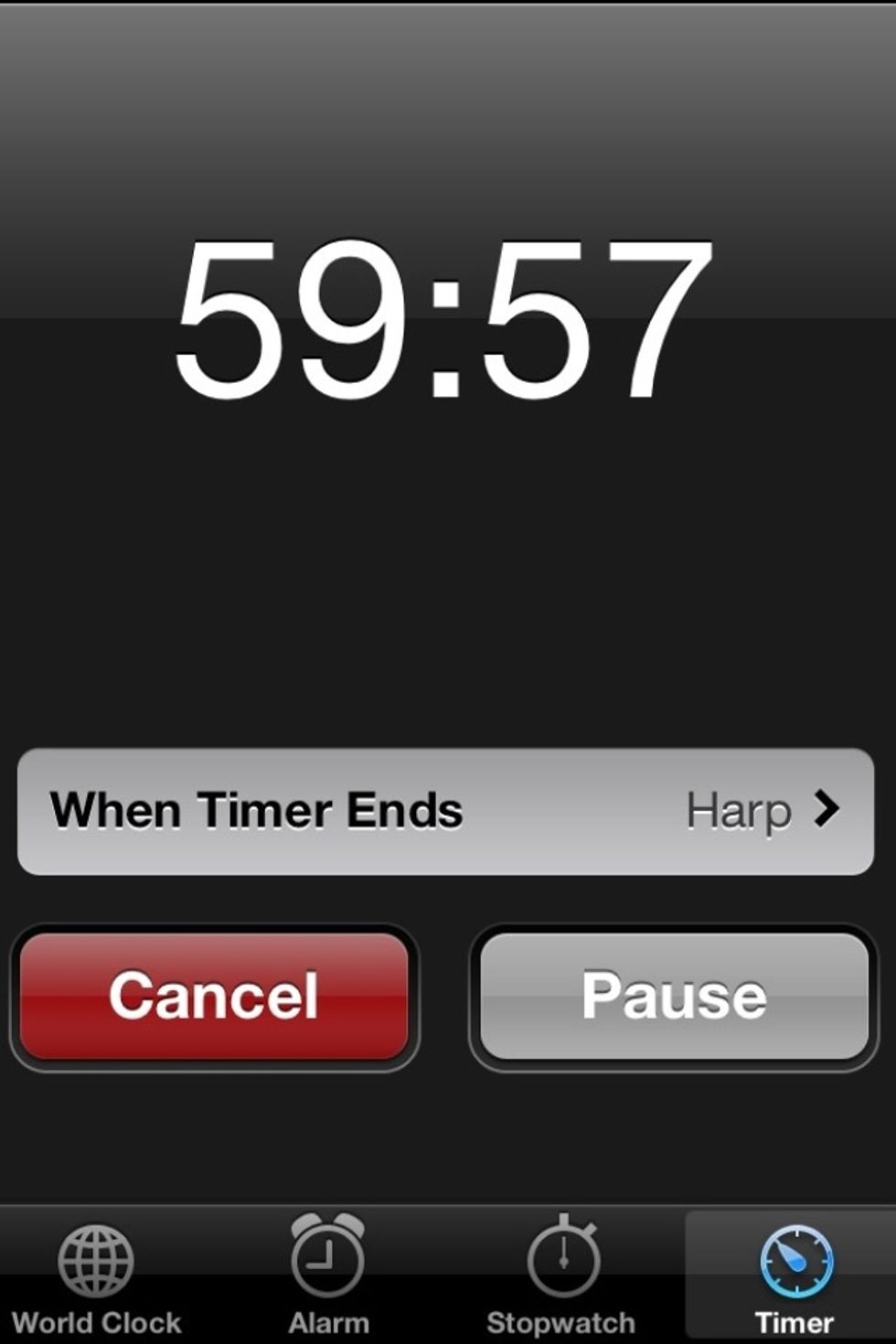 Put a timer on. Should take about 40 minutes.