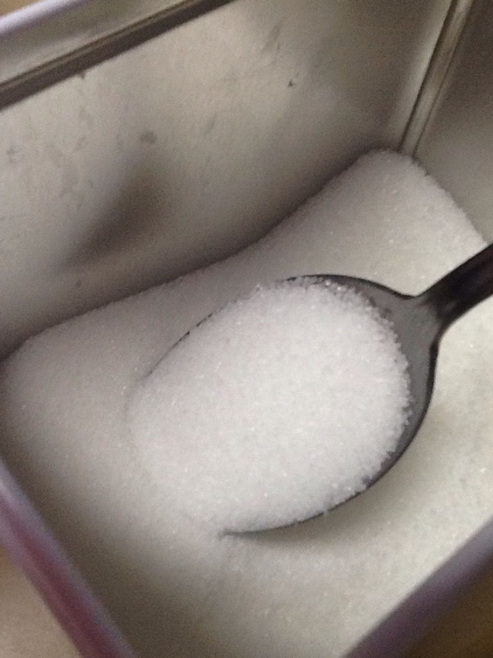 Put a whole tablespoon of sugar !!