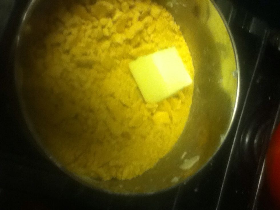 Put about 2tbs in with the crackers..