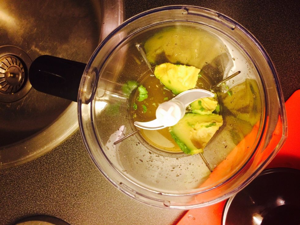 Put all Ingredients in a blender