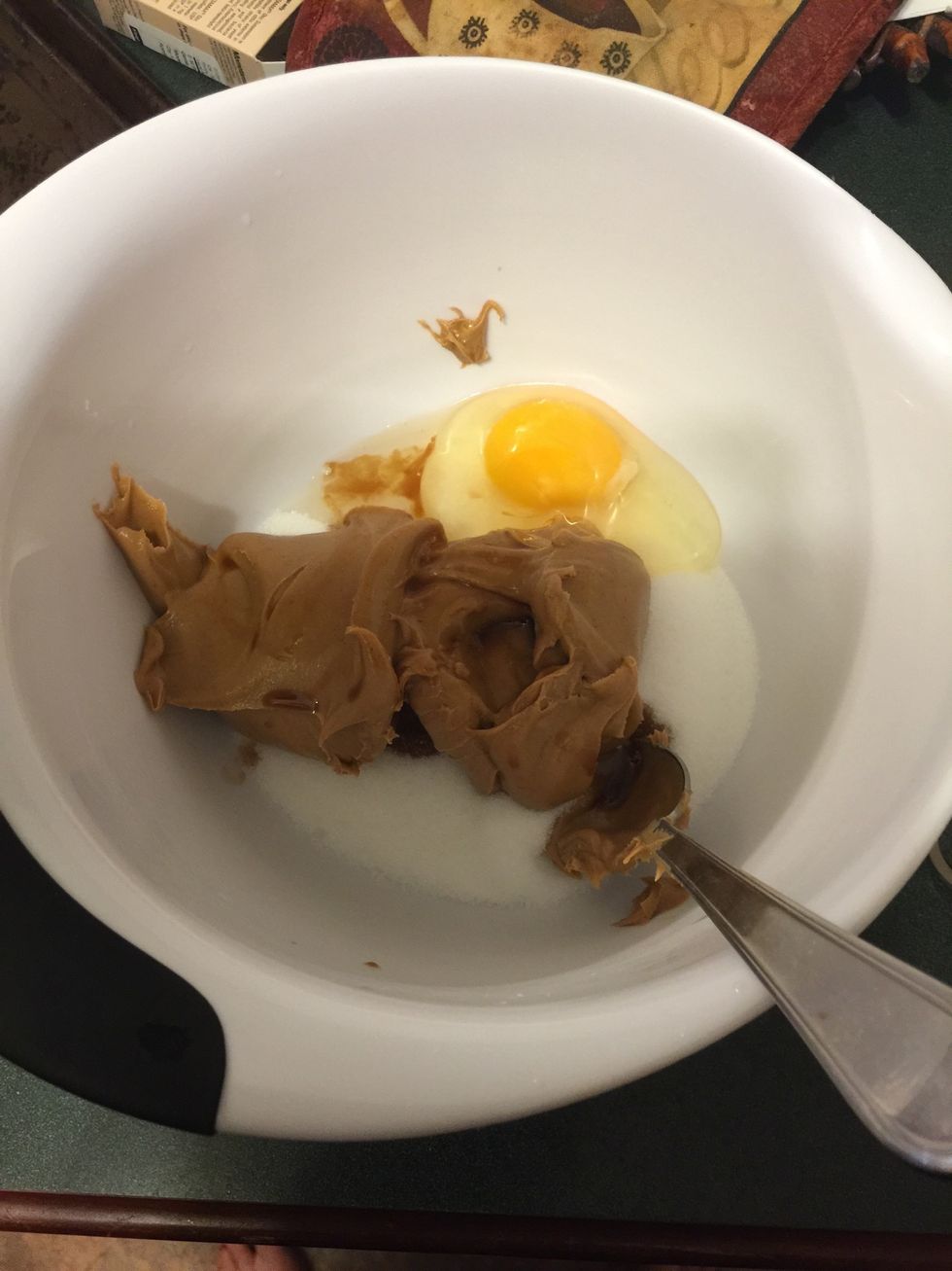 Put all ingredients in a bowl