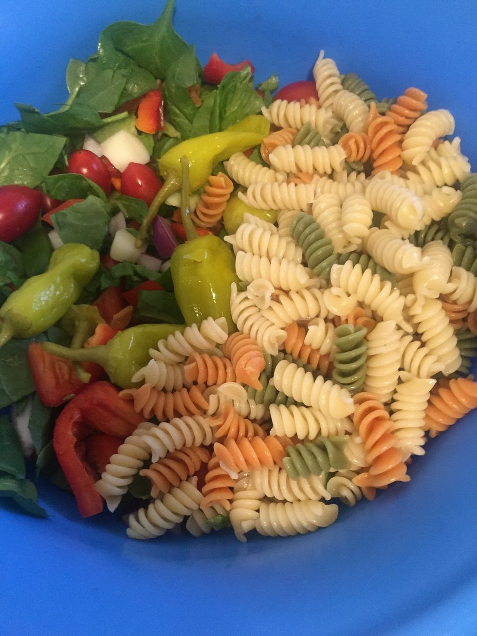 Put all ingredients together