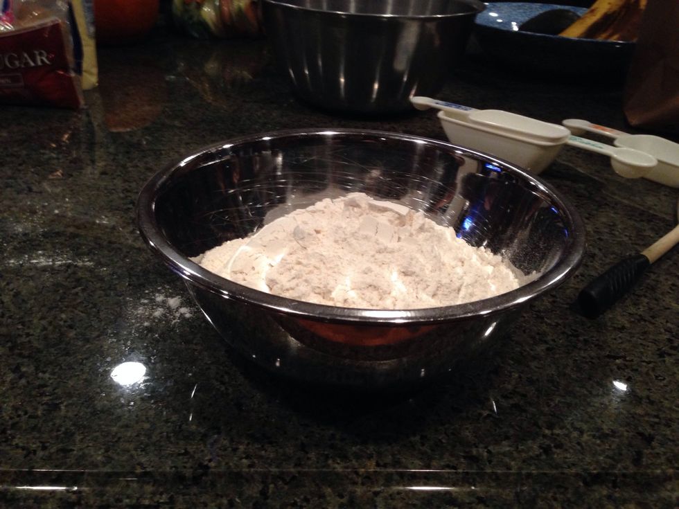 Put all of that in one small bowl.