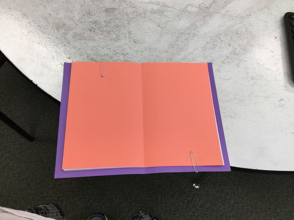 Put all papers on cover