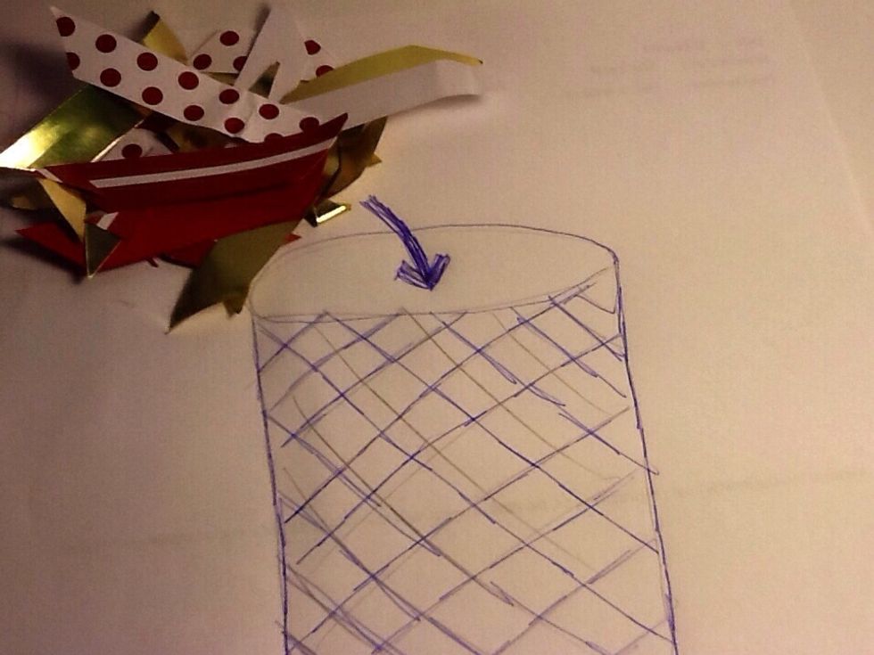 Put all the rubbish in a bin