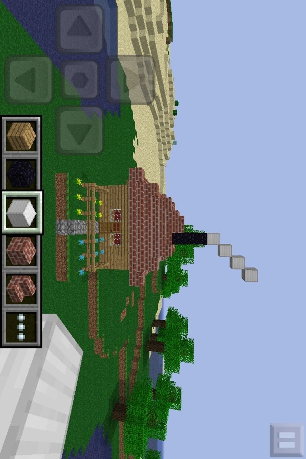 Put any design on the roof you like but personally I like this one