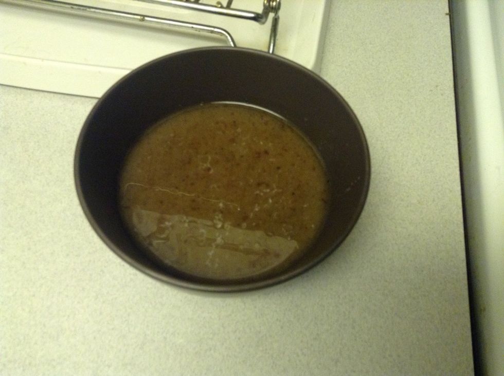 Put aside some cold sauce, to use with blood sausage or maize a as a tickener