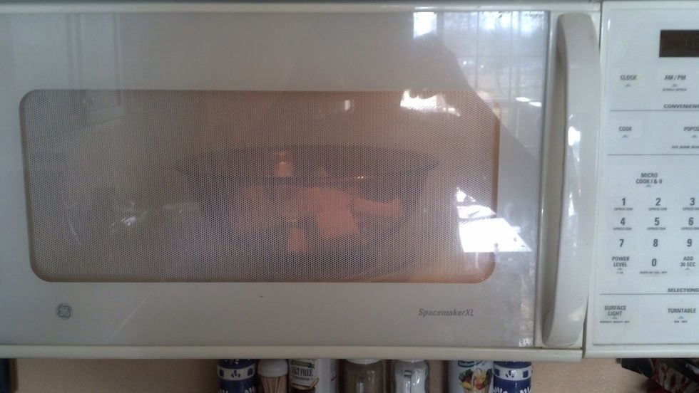 Put back in for 30 seconds.