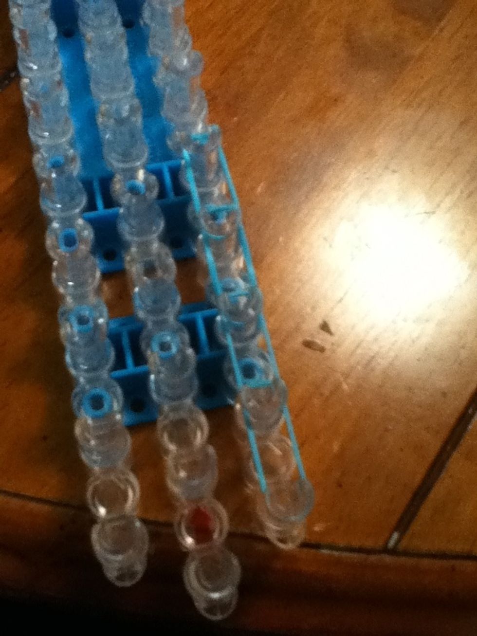 Put bands out for how long your arm is