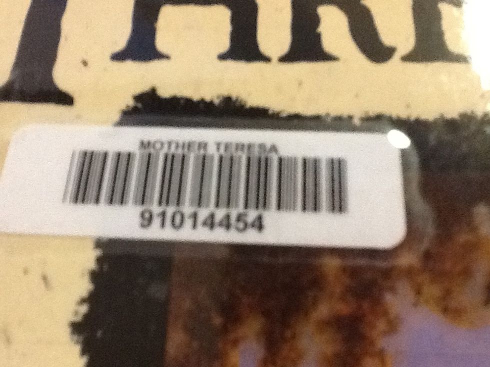 Put barcode on book and cover with clear tape.