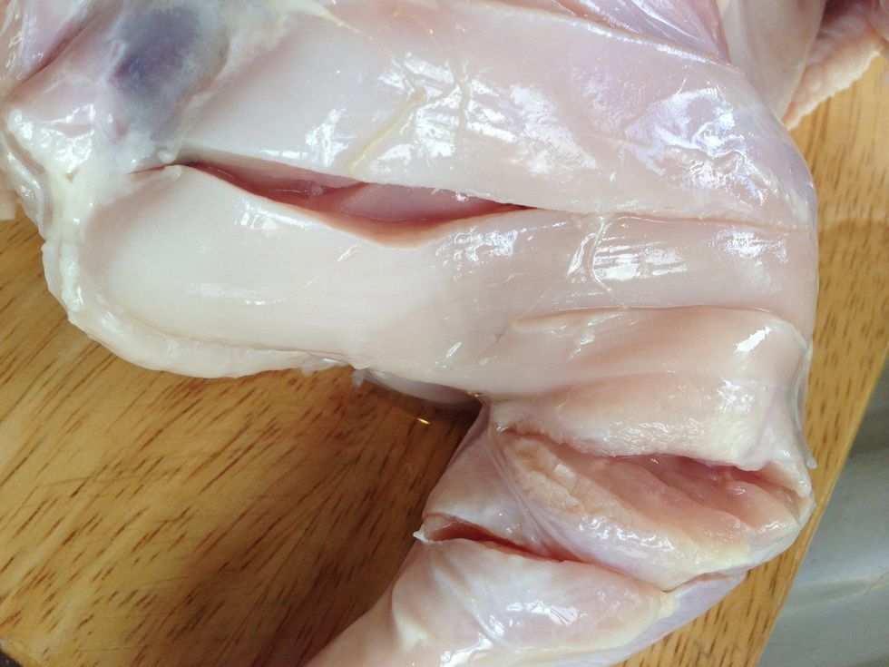 Put deep cuts everywhere.