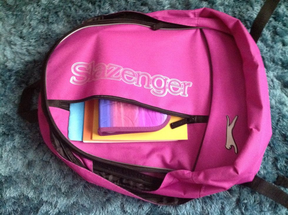 Put every thing in that you want to put in it.and zip it up.