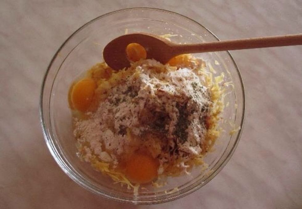 Put everything into a bowl