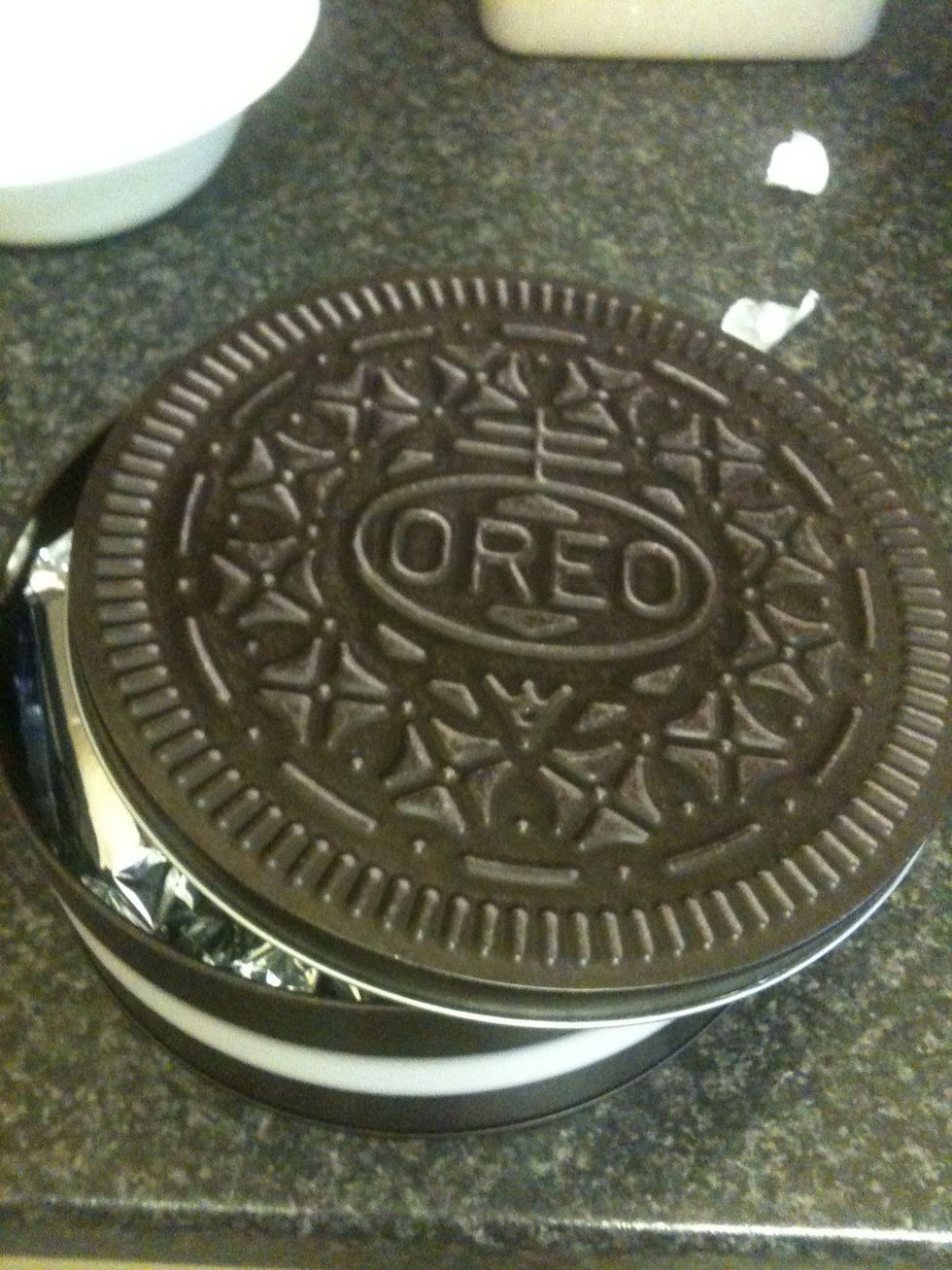 Put four Oreo's into your blender!