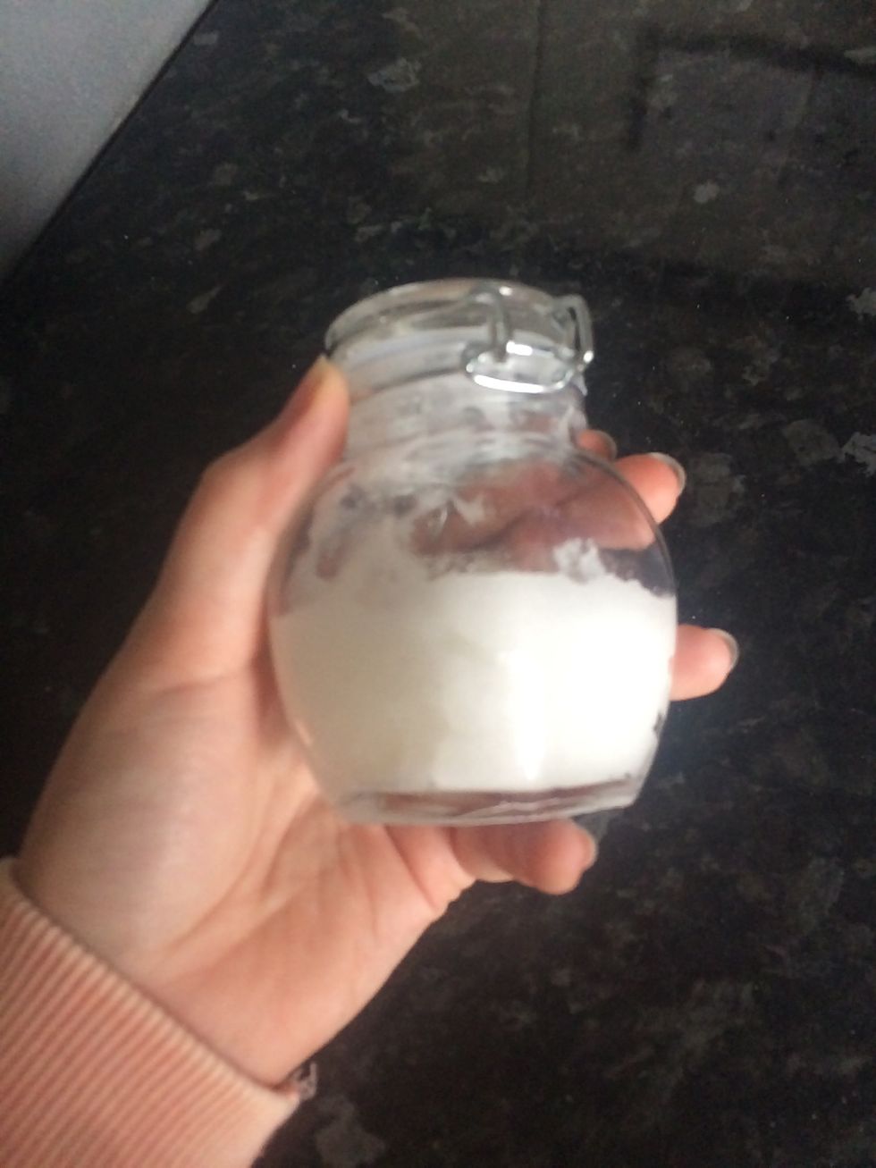 Put in a container.