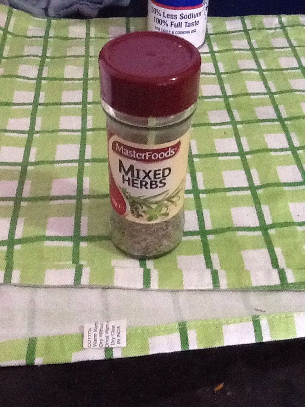 Put in a pinch of Masterfoods Mixed Herbs for flavour.