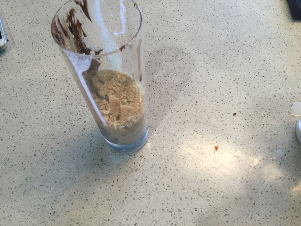 Put in all of the milk