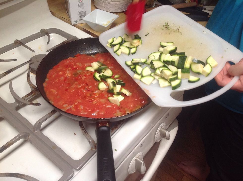put in dat zucchini and eggplant!
