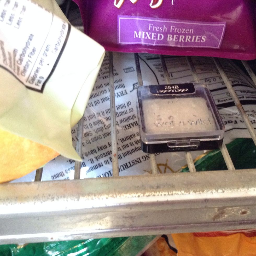 Put in freezer over night and enjoy.