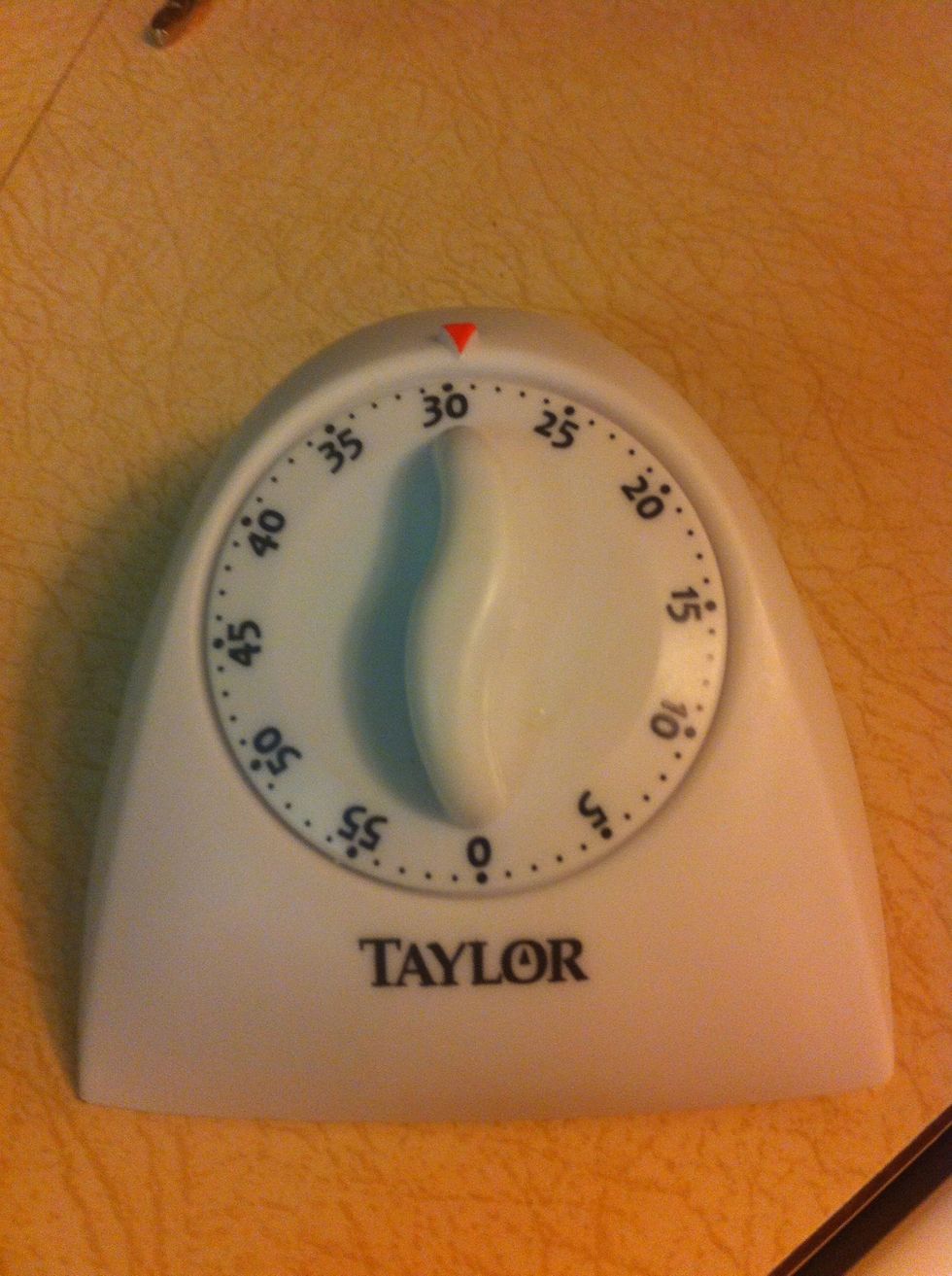Put in fridge for 30 minutes