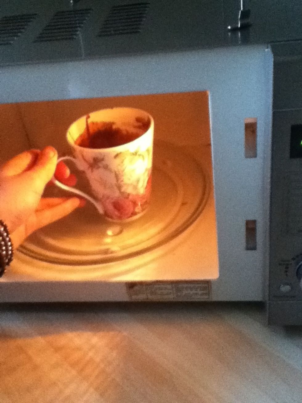 put in microwave :p