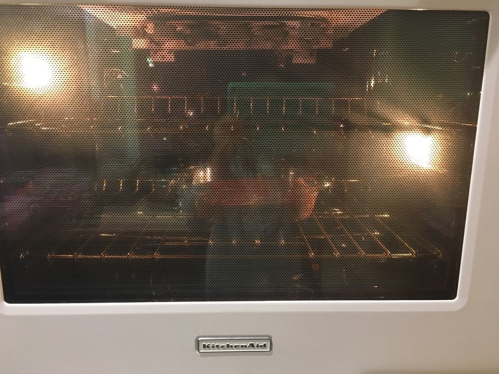 Put in oven for 45 minutes