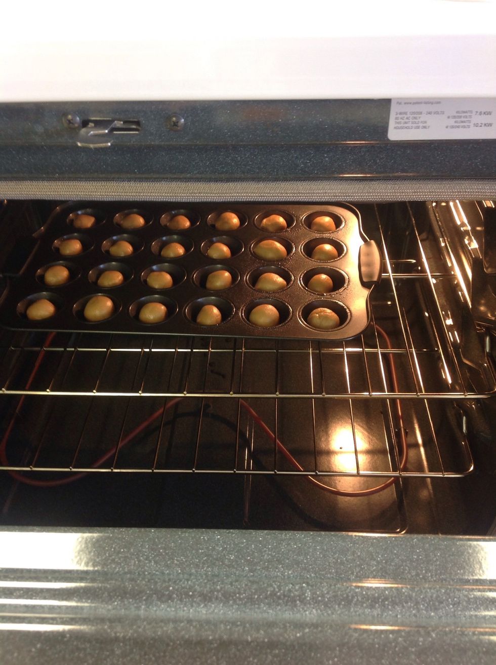 Put in oven for 8 minutes