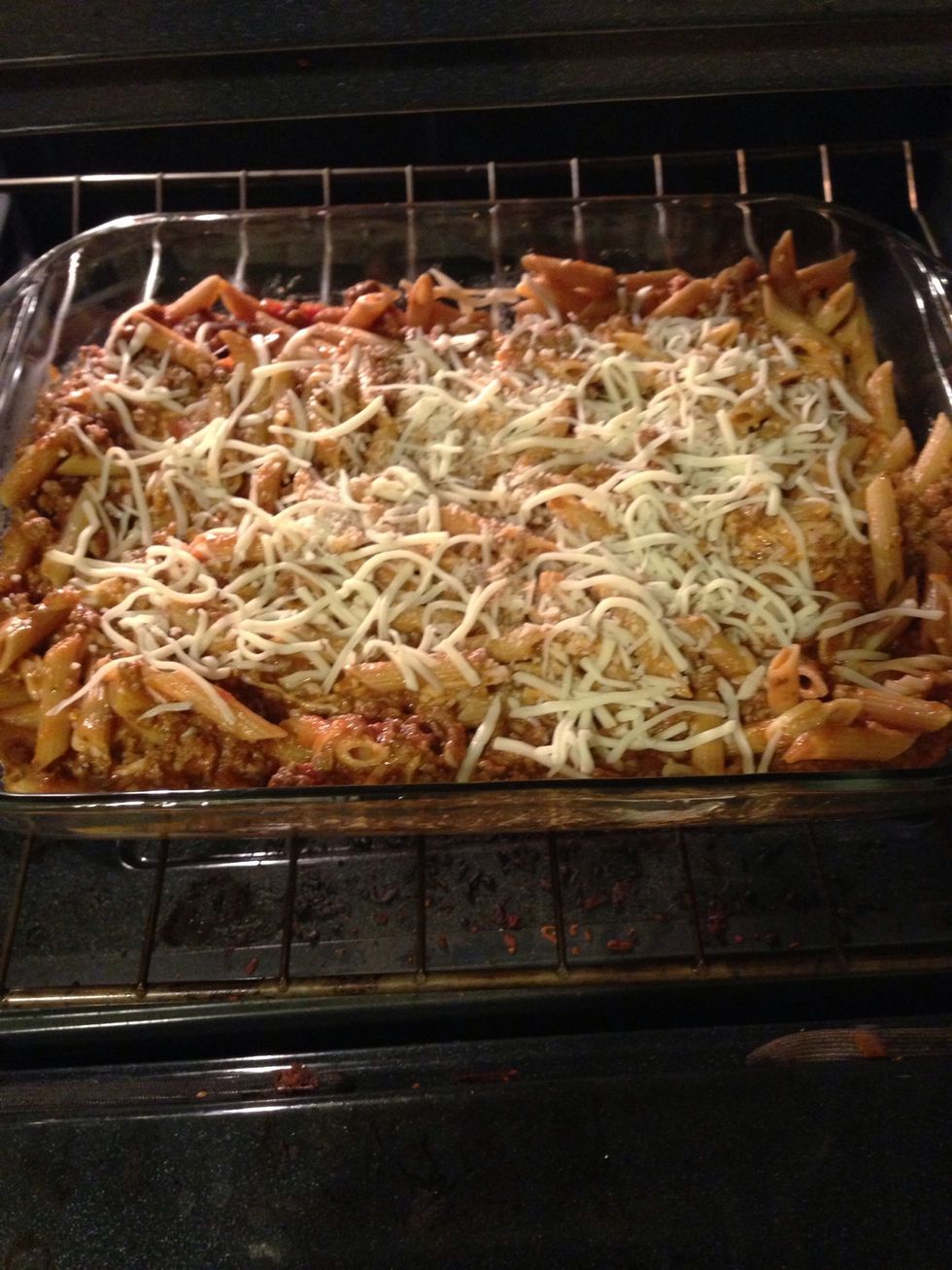 Put in pre-heated 325 degree oven. Cook for 20 minutes or until very hot.