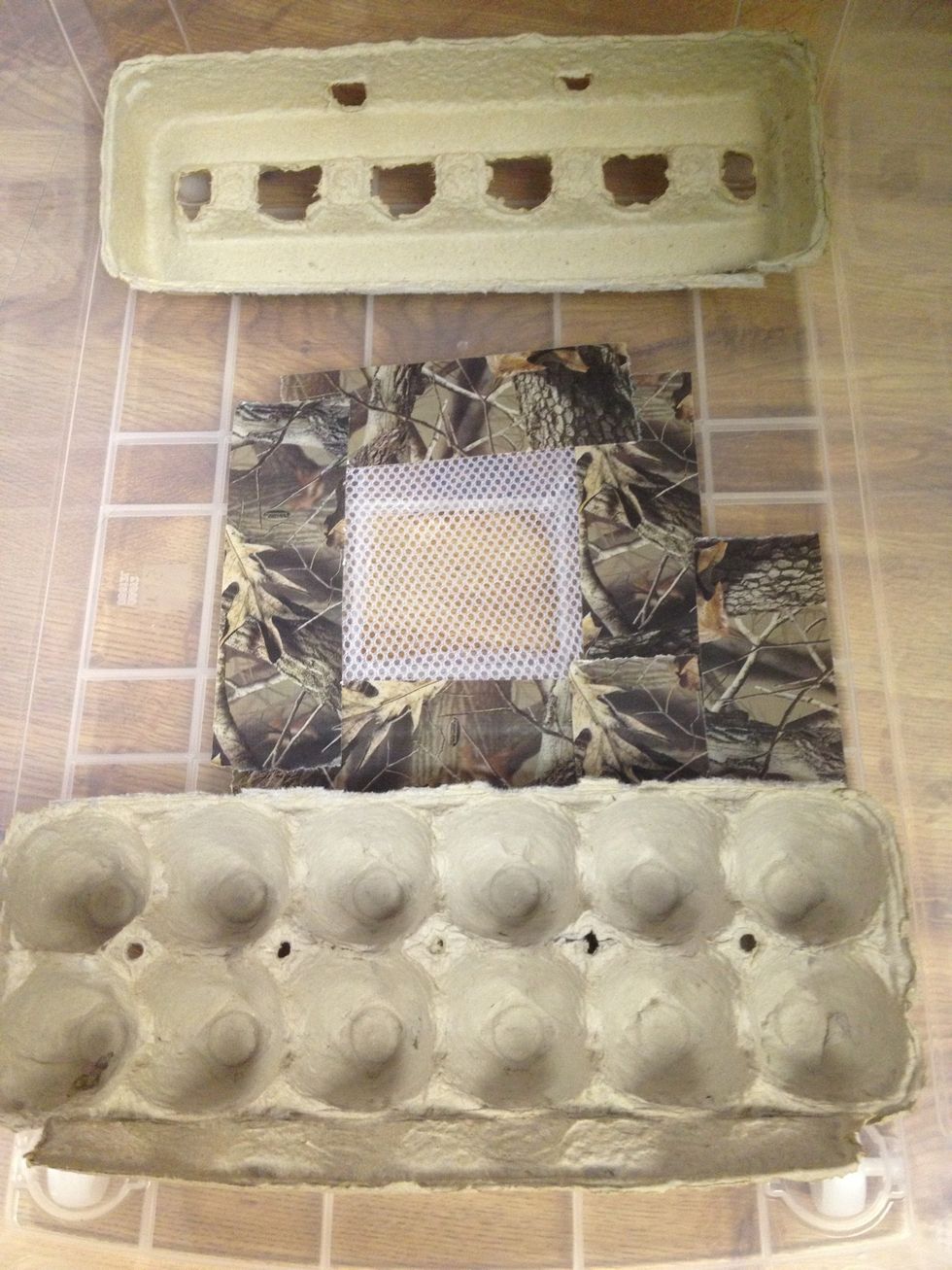 Put in some egg cartons or crumpled newspaper and any moths that come will chill and relax instead of banging around.