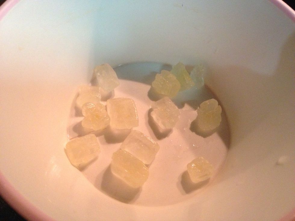 Put in some rock sugar to taste & leave it around another 10mins before serving. Alternatively you can stir in some honey when serving.