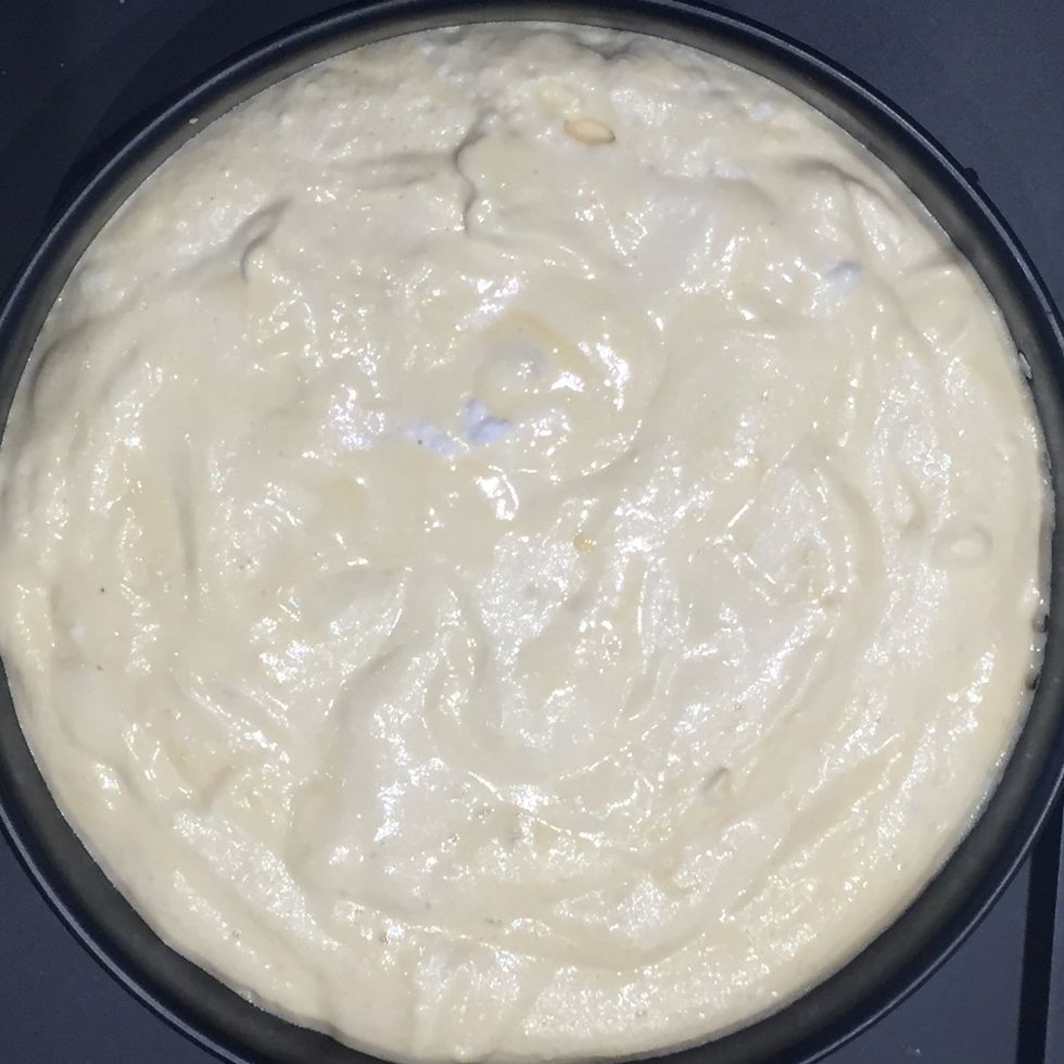 Put in the prepared mould