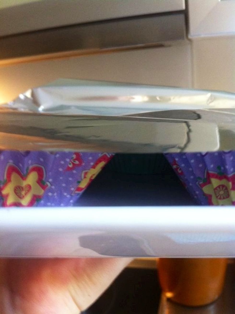 Put in the refridgeiater over night