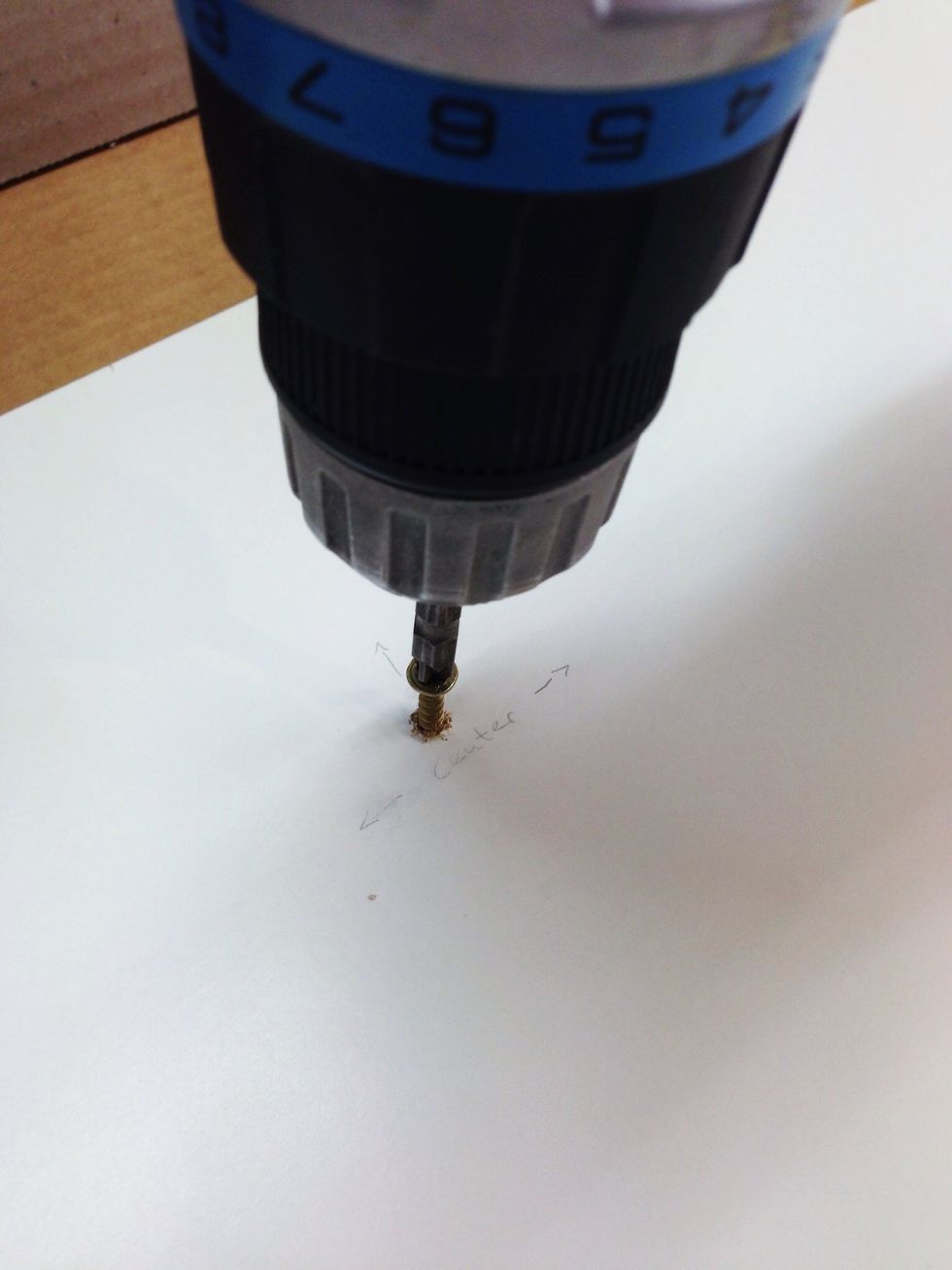 Put in the screws carefully.