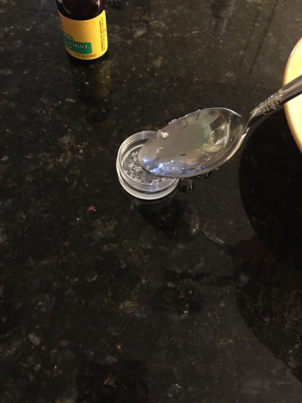 Put into small container