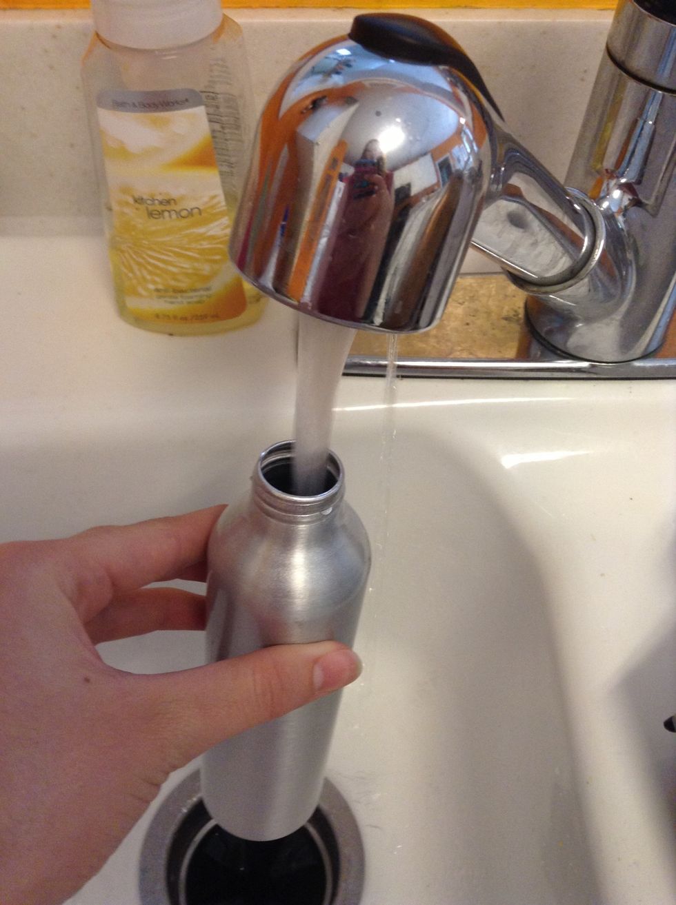 put into spray can