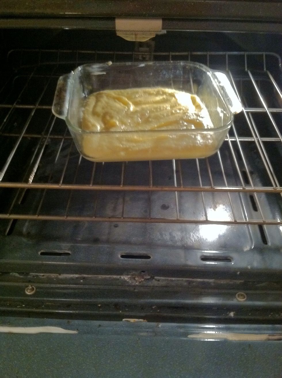 Put into the oven and bake for 23-25 minutes