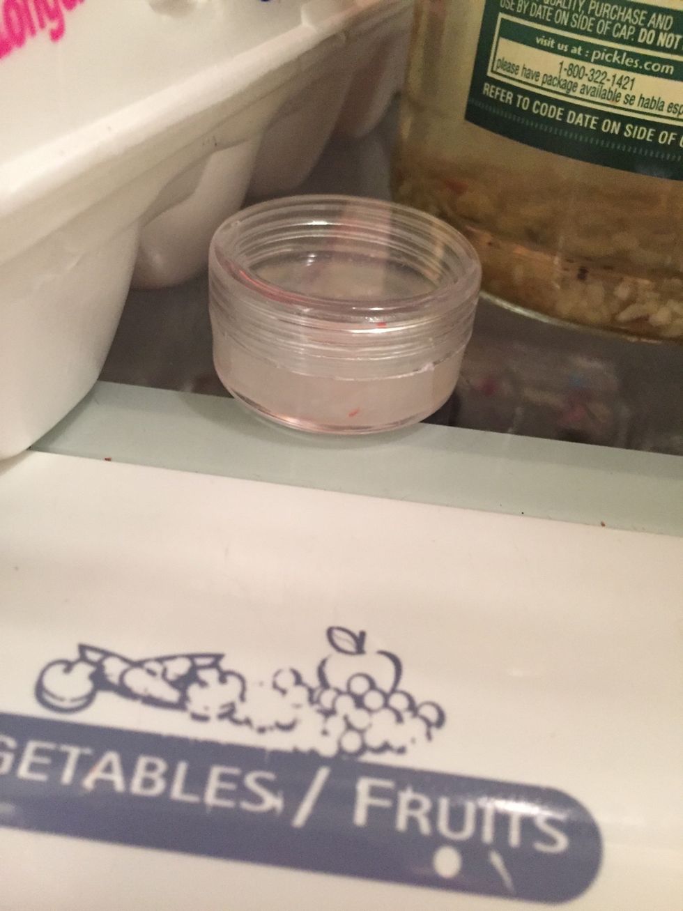 Put into the refrigerator for 2-3 hours