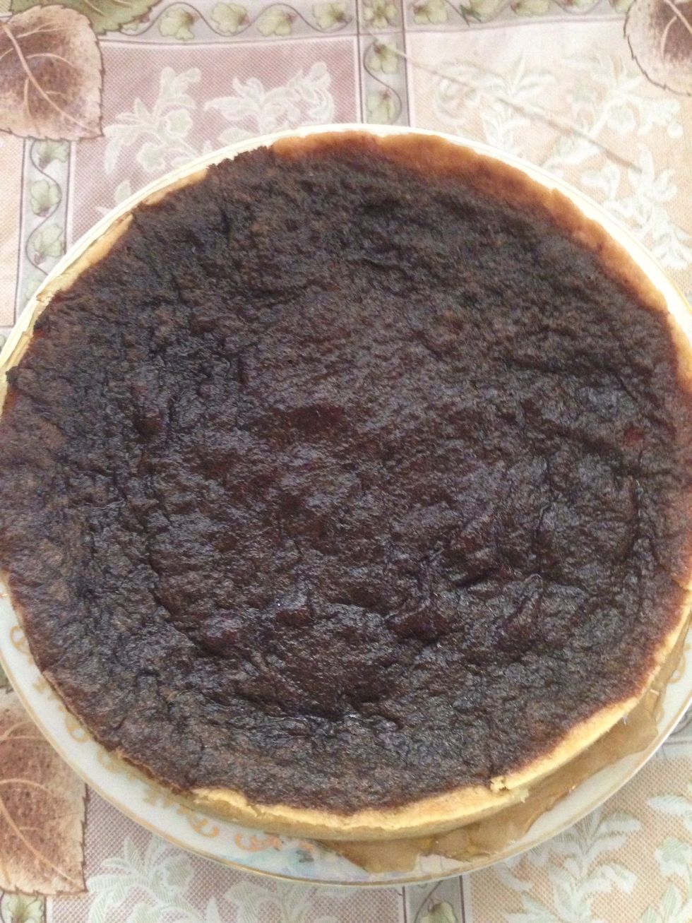 Put into the the preheated 350F oven and bake for 40 minutes. Then take out it is done