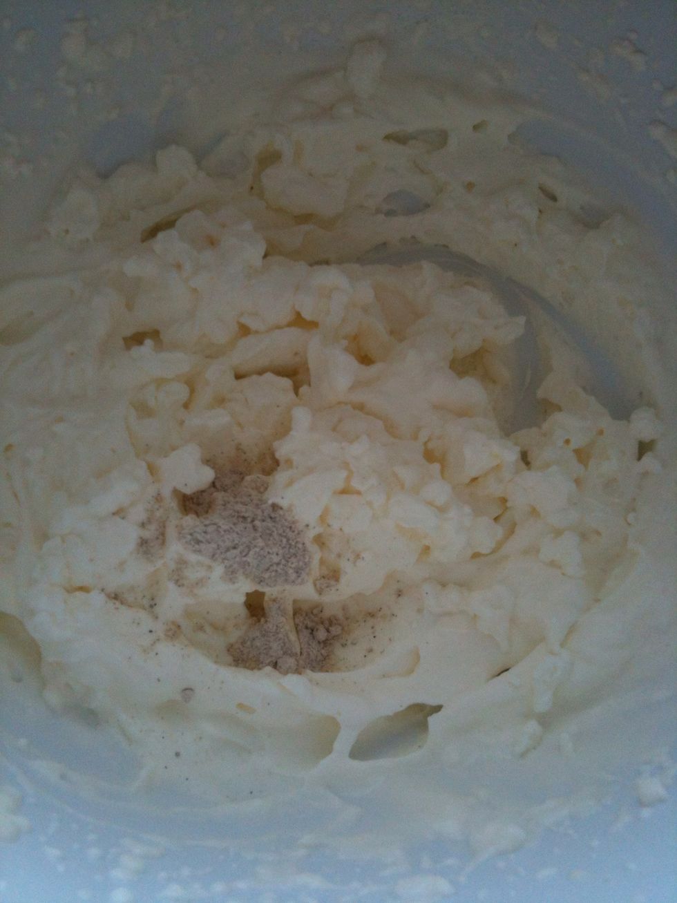 put it down until the whipped cream