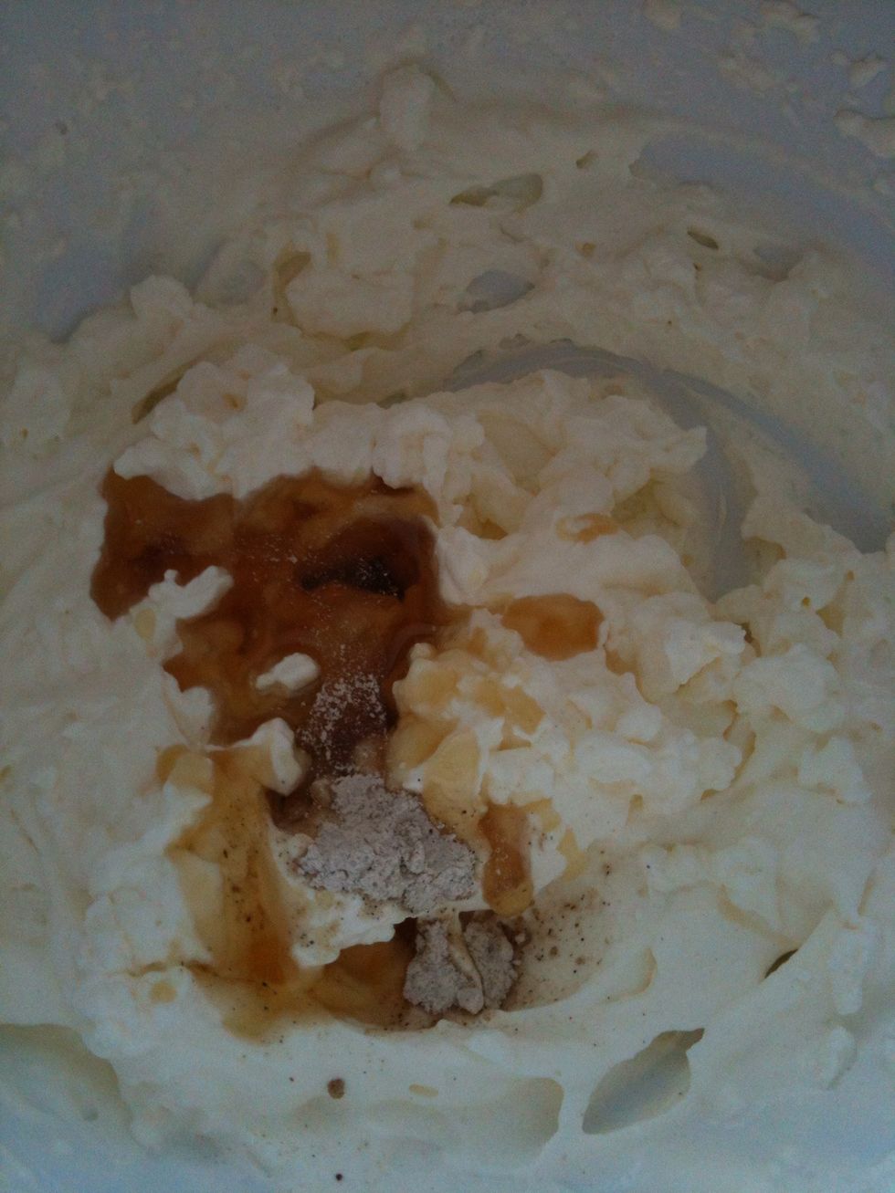 put it down until the whipped cream