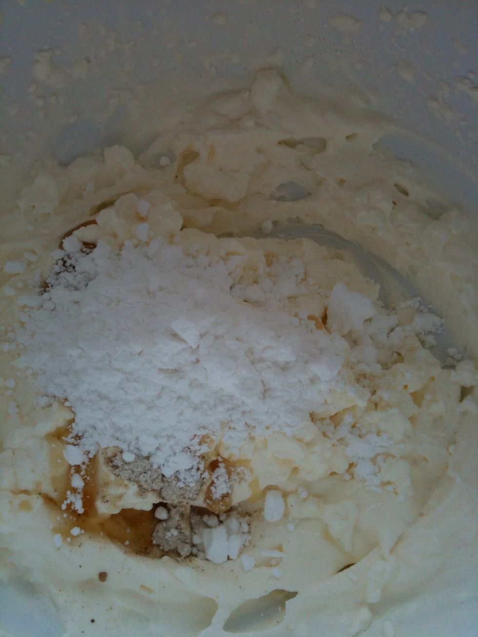 put it down until the whipped cream