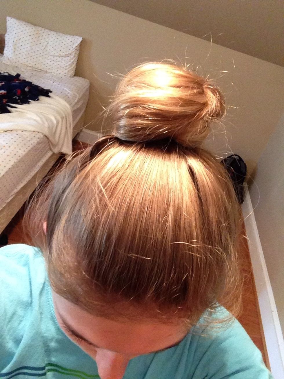 Put it in a messy bun