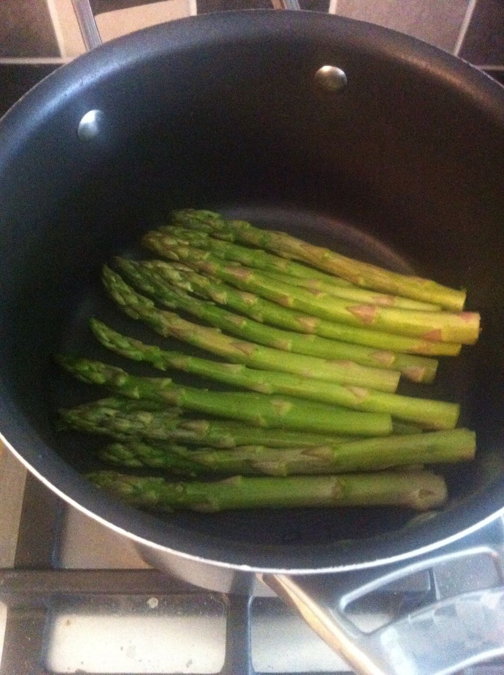 Put it in a souc pan